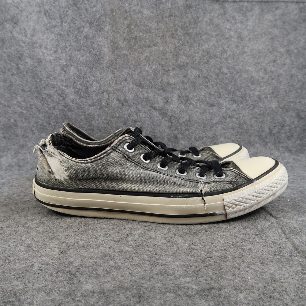 Converse Shoes Womens 8 Sneakers All Star Trainers Casual Grunge Lace Up Gray